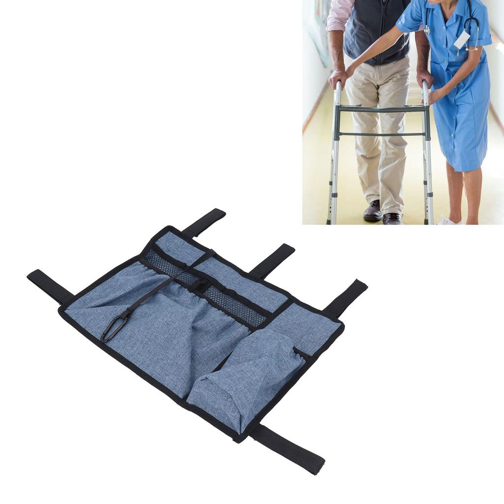 Подвесная сумка для инвалидной коляски, водонепроницаемая, портативная, подлокотник, боковое хранилище, сменные аксессуары