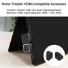 HDMI-compatible 90 Degree L Shape Male Angle Adapter To Female 8K 60Hz Extender