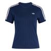 Adidas Поло в полоску с коротким рукавом, приталенное, Ks9992