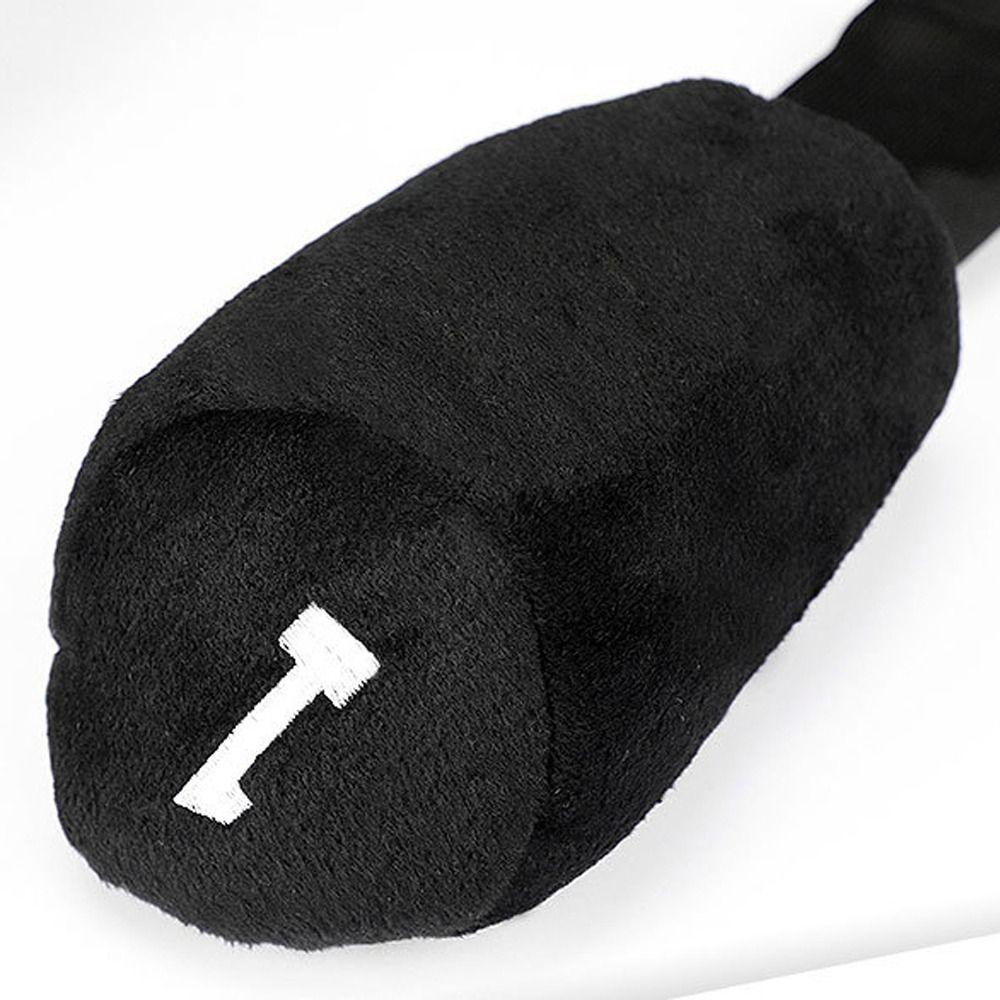 Number Tag Golf Club Protector Long Neck Wood Head Covers Golf Headcovers Driver Fairway