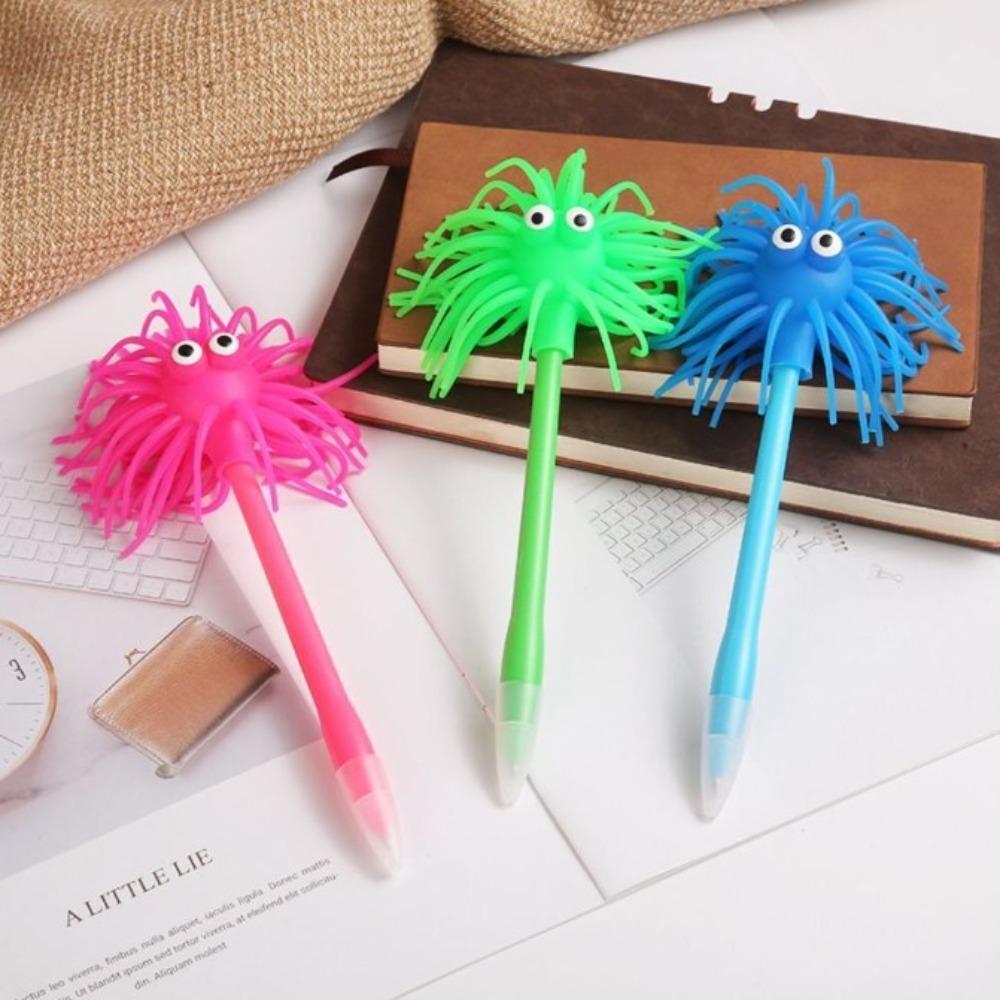 Large Capacity Cartoon Creative Ballpoint Pen Non-toxic Student Supplies Stationery Student