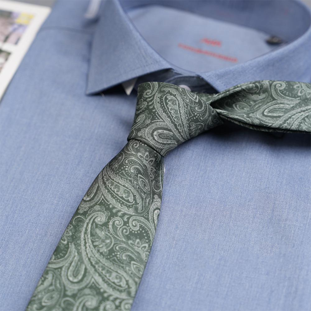 Ascots Floral Neck Ties Jacquard Oil Painting Tie Artistic Wedding Necktie Gentleman  Male