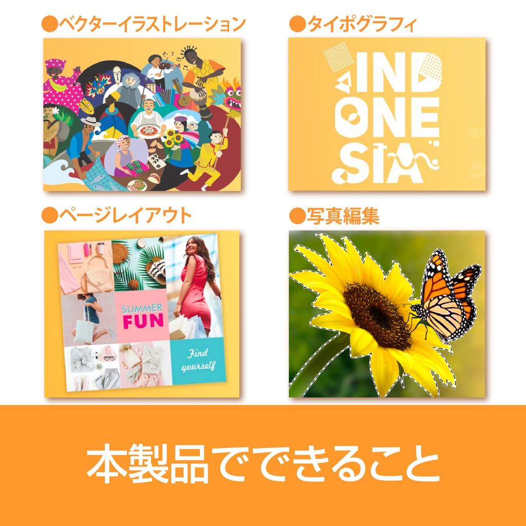 SourceNext CorelDRAW Essentials 2024 Программное обеспечение для дизайна Совместимо с Windows (Последняя версия)