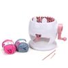 DIY Plastic Hand Knitting Sewing Machine Children Kids Weaving Toy Tool Accessories (22 Needles)841