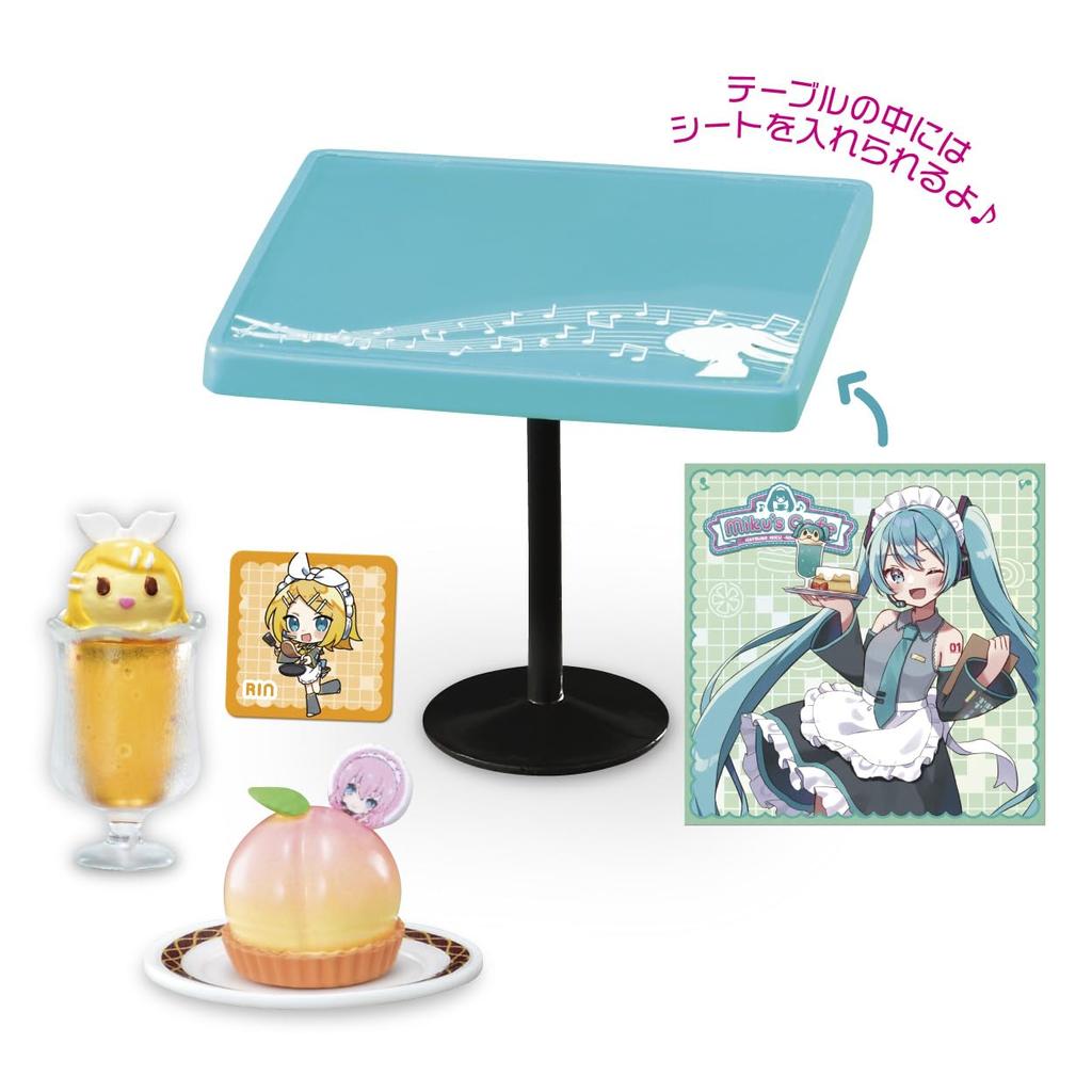 RE-MENT [Hatsune Miku Series] Miku's Cafe 1BOX Approx. H115 X W70 X D60mm Made of PVC
