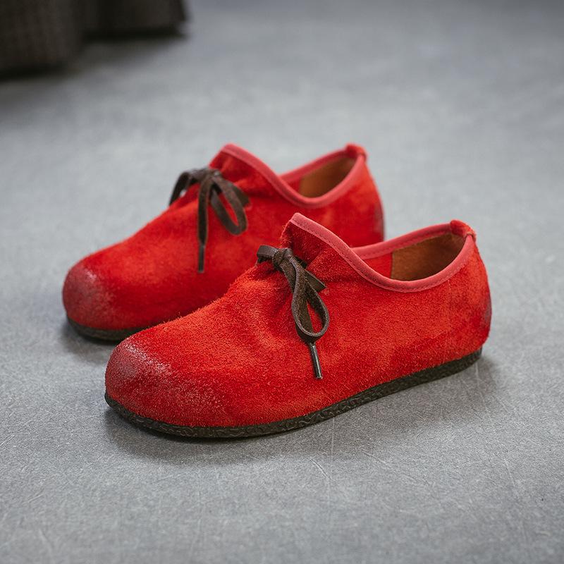 Johnature Винтажные универсальные мягкие кожаные лоферы, легкие женские туфли на плоской подошве для commuters