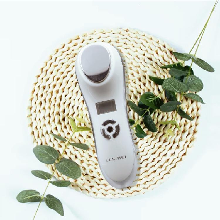 Rechargeable Hot & Cold Facial Massage Hammer – Vibration Beauty Tool for Home Use