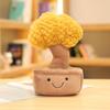 Creative Plush Money Tree Ornament - Green Potted Plant Doll for Living Room