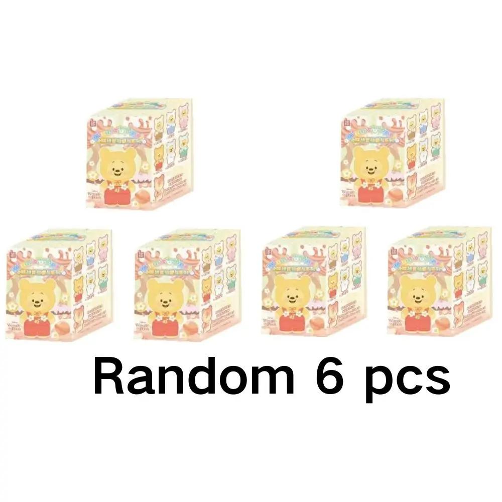 TOPTOY Винни-Пух Серия Конфет Блайндбокс Милое Виниловое Лицо Плюшевый Подвеска Мишка Пупу Кукла Модный Тренд Игрушки Декор Подарок