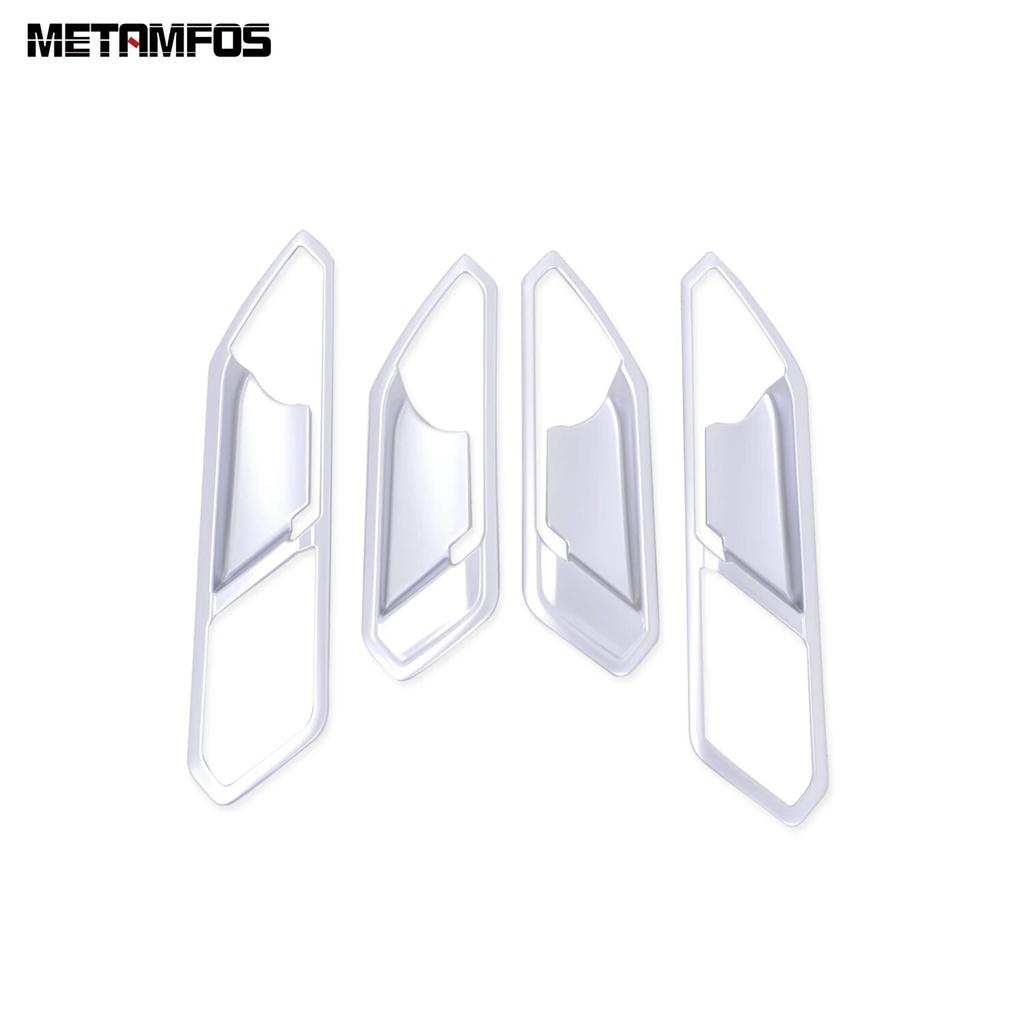 Для Volkswagen Tiguan 2017-2022 2023 внутренняя дверная ручка из углеродного волокна, крышка чаши, накладка, защитная наклейка, аксессуары для стайлинга автомобилей