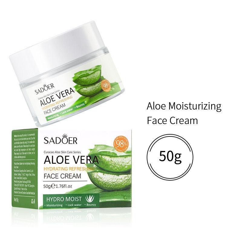 Увлажняющий крем для лица с алоэ вера, увлажняющий крем для лица с витамином С, увлажняющий крем