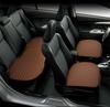 Universal Linen Car Seat Cushion Set - 5-Seater, 3-Piece, All-Season Comfort