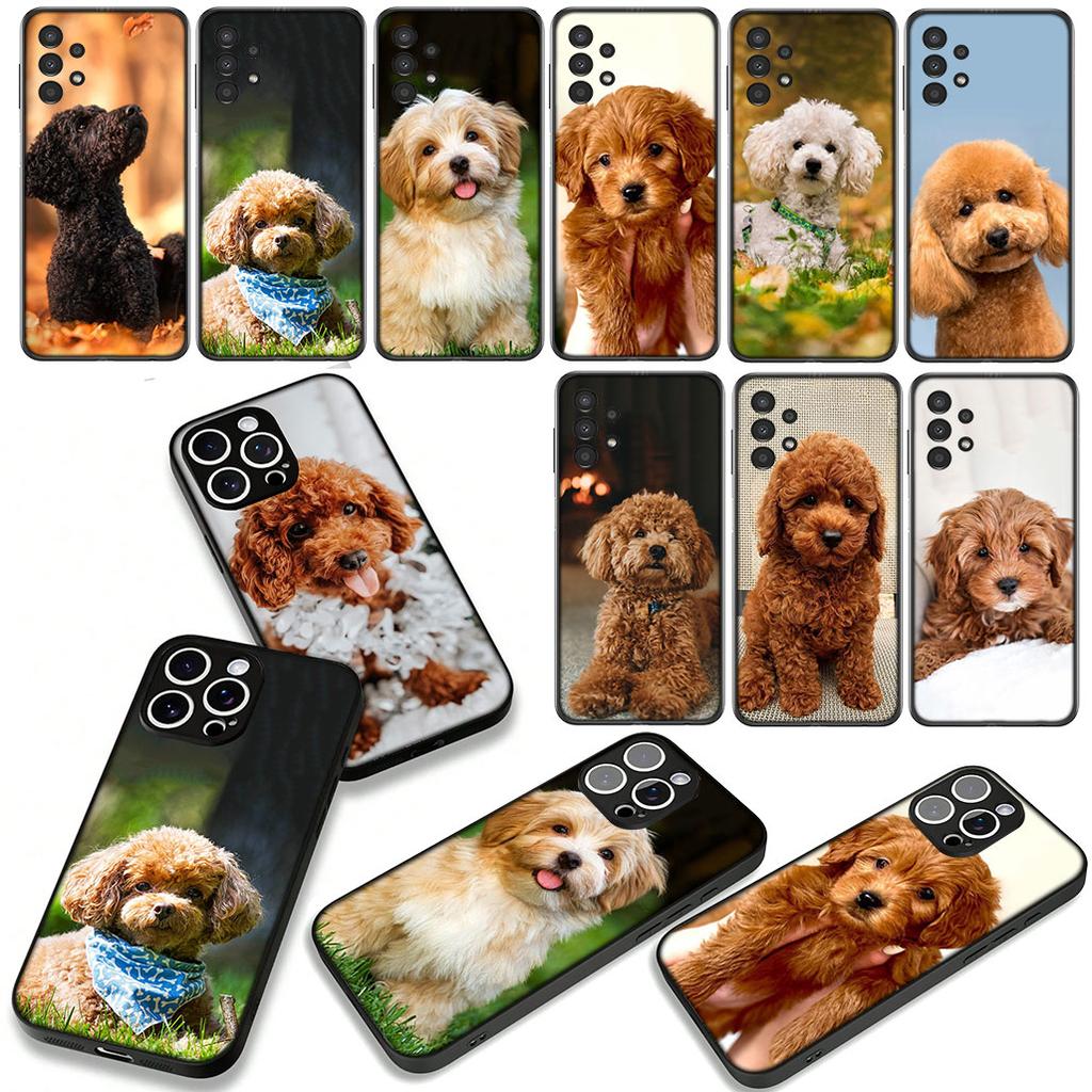 Phone Cover Lovely Poodle Dog Pet Casing for Apple iPhone 17 16 11 Pro XS Max XR 6 7 8 Plus + 16E SE 2020 Air 5 8+ Case