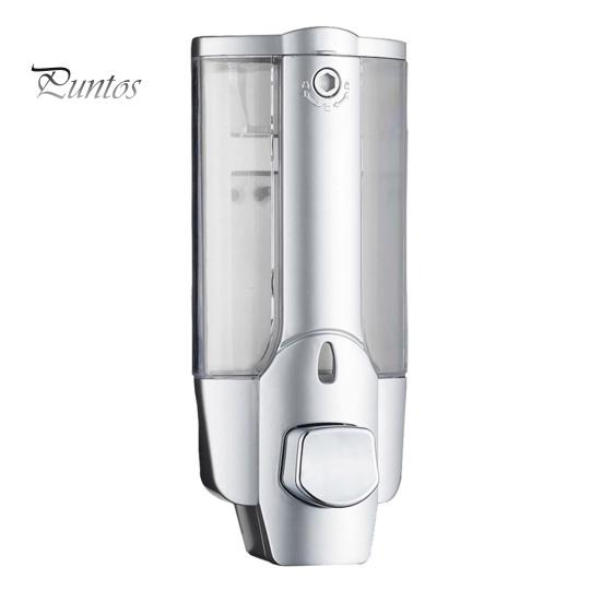 Настенный ручной дозатор мыла объемом 350 мл для ванной комнаты, легко заполняемый дозатор для душа с большой емкостью для шампуня и кондиционера