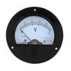 65C5 DC 50V 100V 500V Analog Panel Measuring Gauge Class 2.5 Voltage Meter Voltmeter Circular pointer DC voltmeter