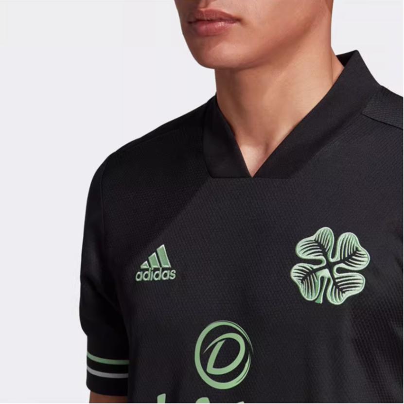 adidas Пуловер с принтом букв и боковой полосой, с коротким рукавом, удобный, дышащий, ретро футбольная майка, мужской, черный GE5240