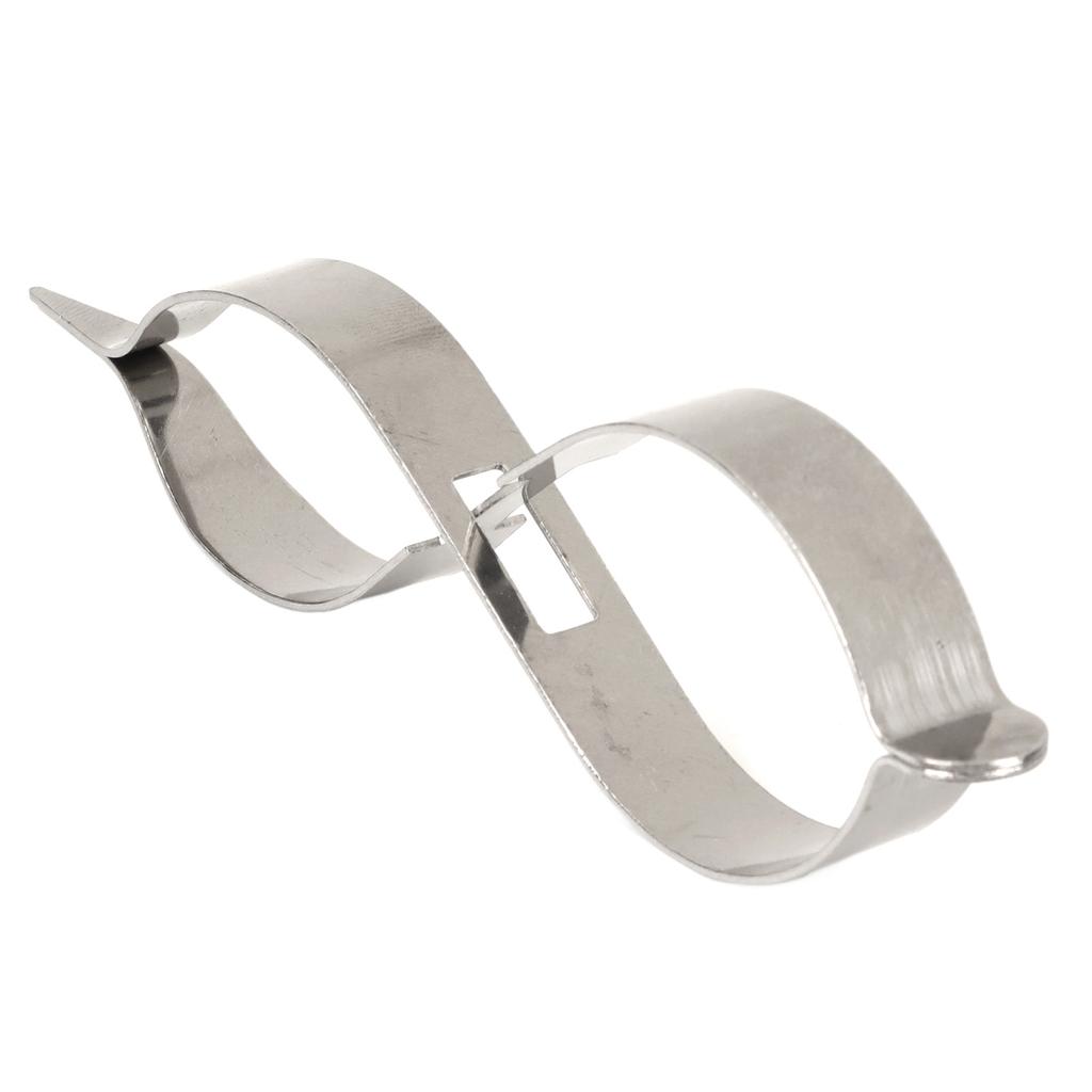 Пинцет для пайки ювелирных изделий из нержавеющей стали с изоляцией, высокой эластичностью, прямым кончиком и перекрестной блокировкой