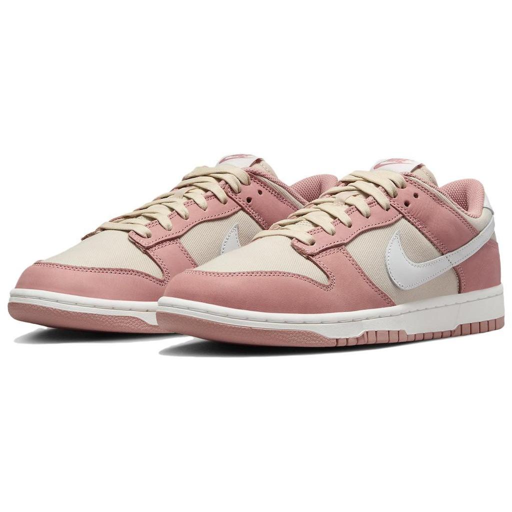 Nike Кроссовки унисекс Dunk Low Premium Red Stardust Pink Summit-White Sanddrift FB8895-601