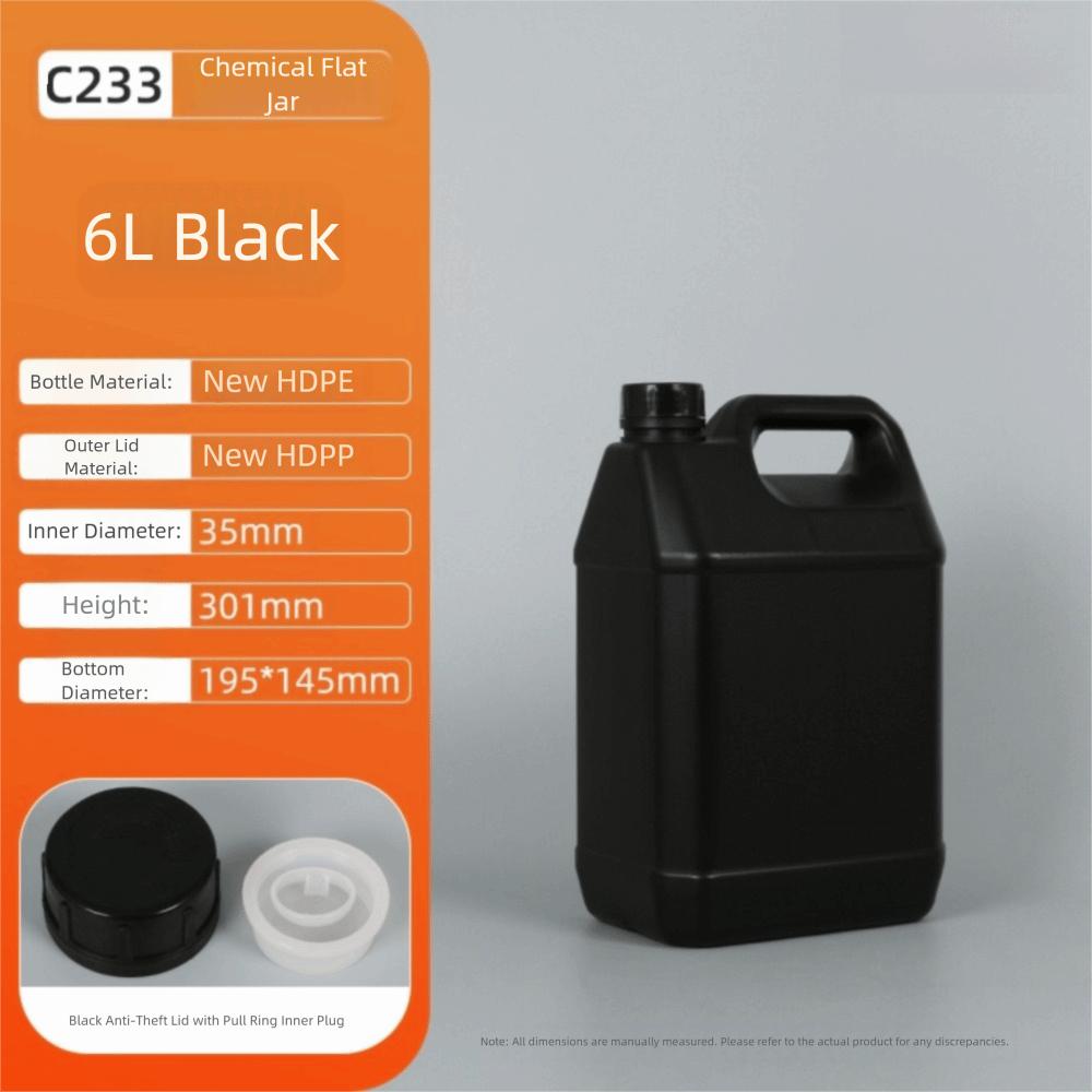 1/2/3/4/5/6/10 л Ведро из ПНД пищевого класса Канистра для масла Многоцелевая пластиковая герметичная бутылка Йогурт