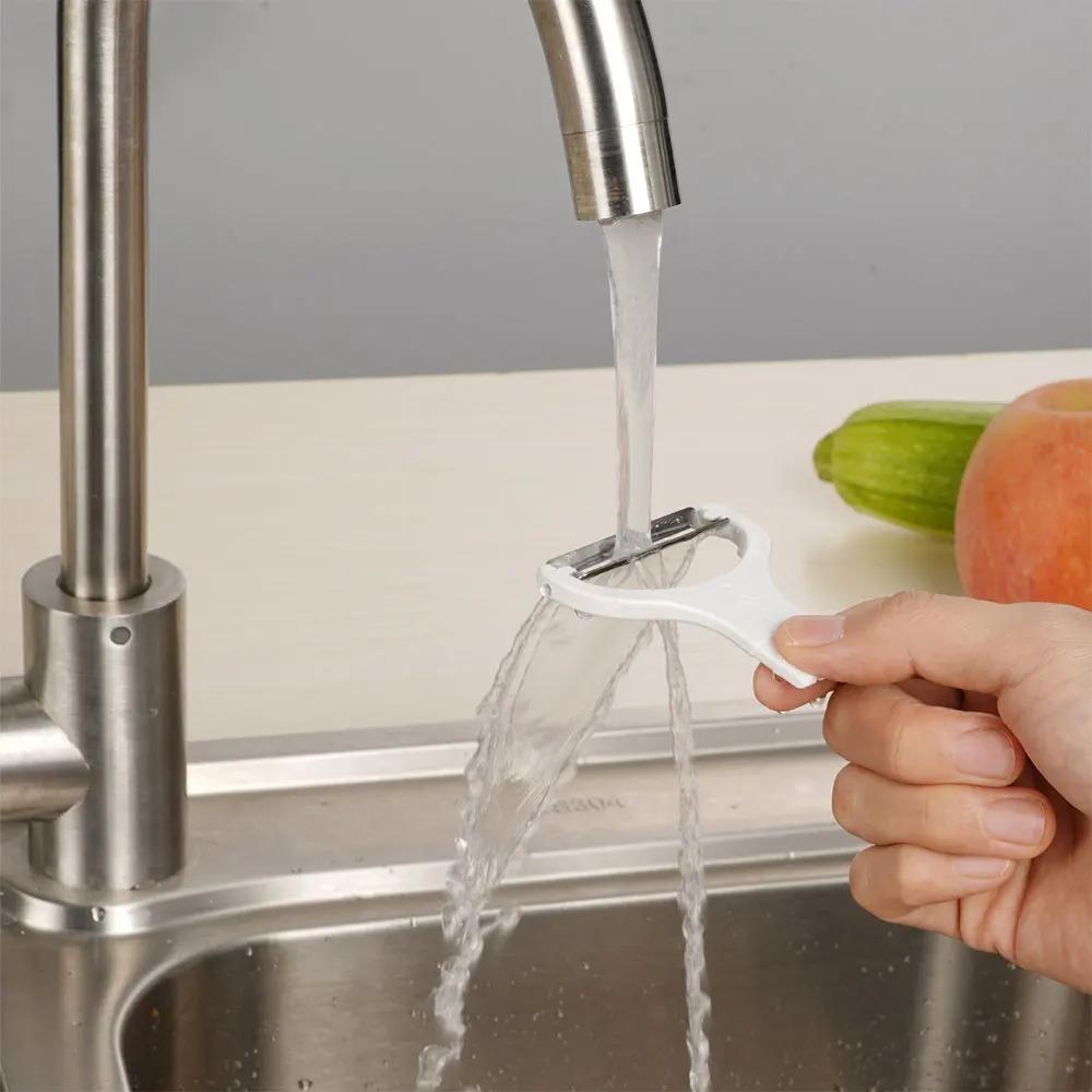 with 3 Cutter Heads Electric Vegetable Peeler Handheld Vegetable Slicer Peeling Machines  Salad