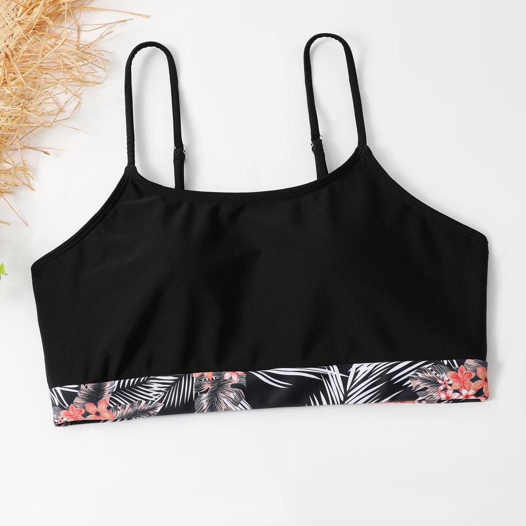 Женский разделенный комплект из трех предметов, блузка с высокой талией и длинными рукавами, солнцезащитные комплекты бикини