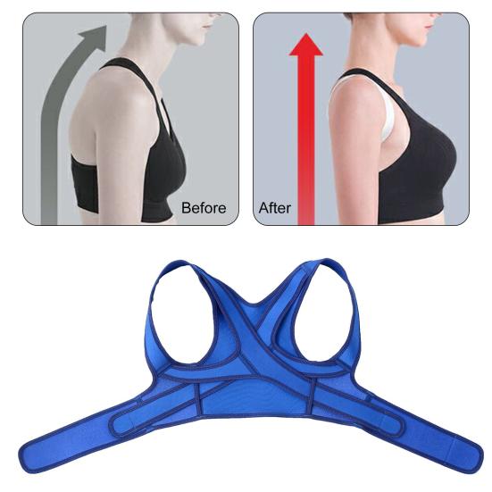 Регулируемый дышащий корректор осанки для мужчин и женщин, студентов, поддержка спины, бандаж для спины, анти-горбун, корректирующий ремень