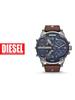 Diesel DZ7314 The Daddies Series Часы из нержавеющей стали с коричневым кожаным ремешком мужские [Товар]