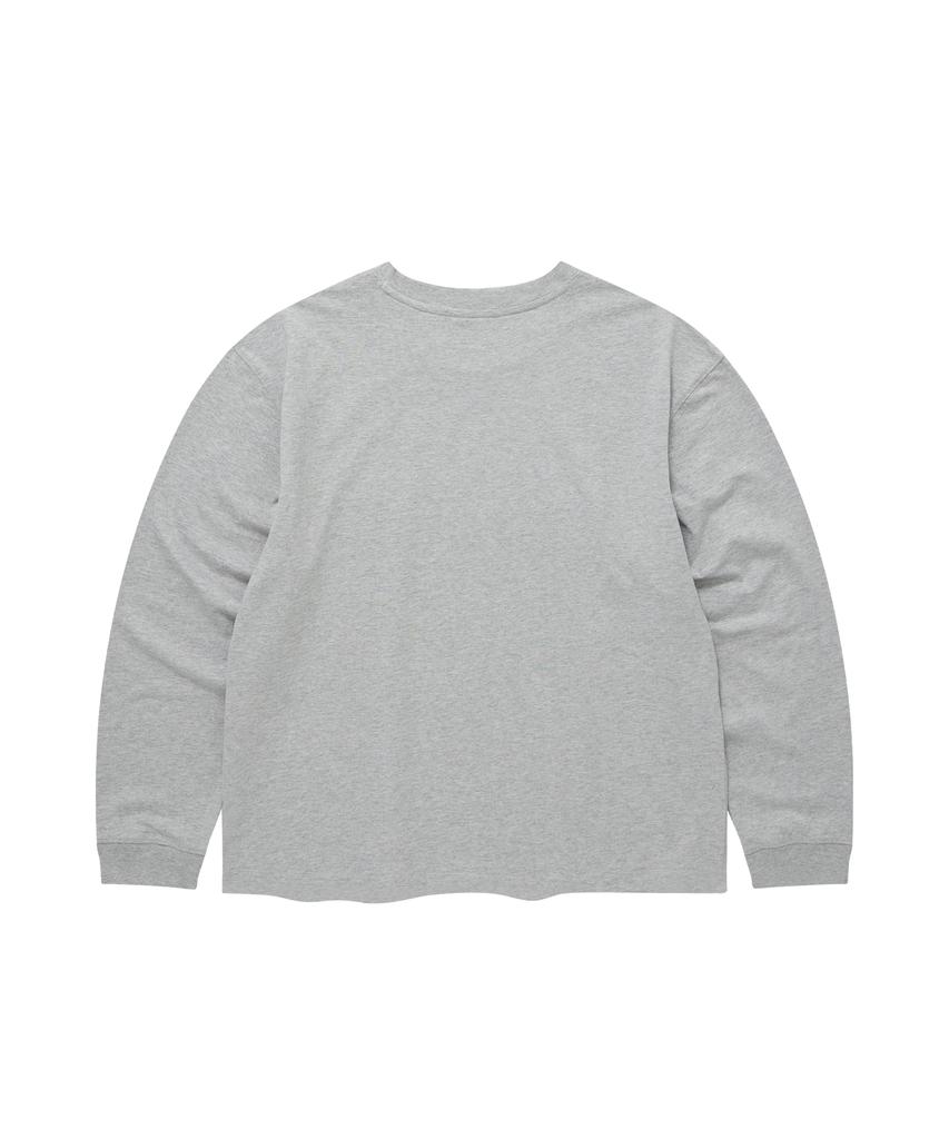 COVERNAT Sunset Surf Club Long Sleeve Melange Grey