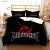 Casal Heavy Metal Band All Season Duvet Cover Comforter Bedding Sets Soft Quilt Cover and Pillowcases Single/Double/Queen/King