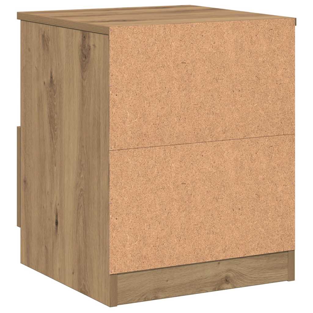 Nightstand Artisan Oak 40x40x50 cm Particleboard
