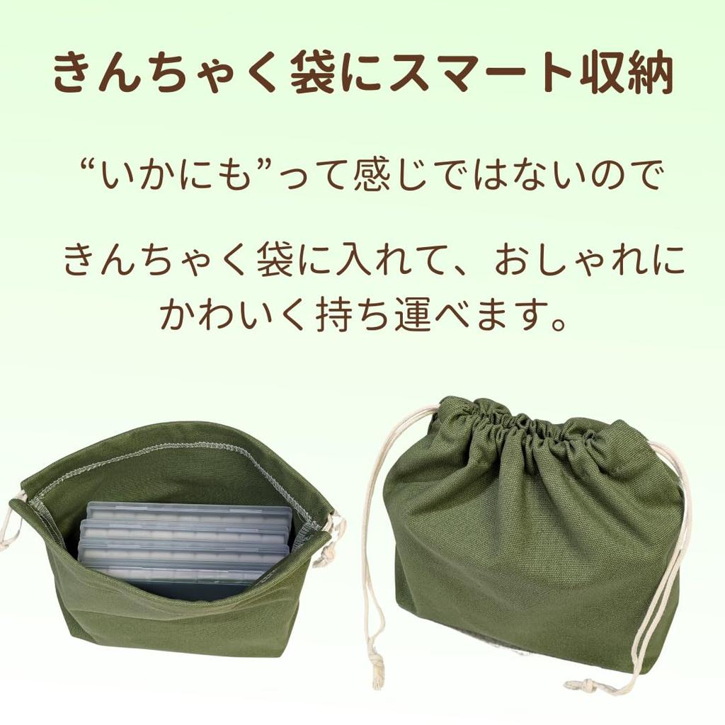 Pokiele 26mm Mahjong Tiles for Mahjong Case with Kinchaku Gentle Colors Dot Women, Hand-stacked Set, Lid, Bag, (Tile Stick, Green)