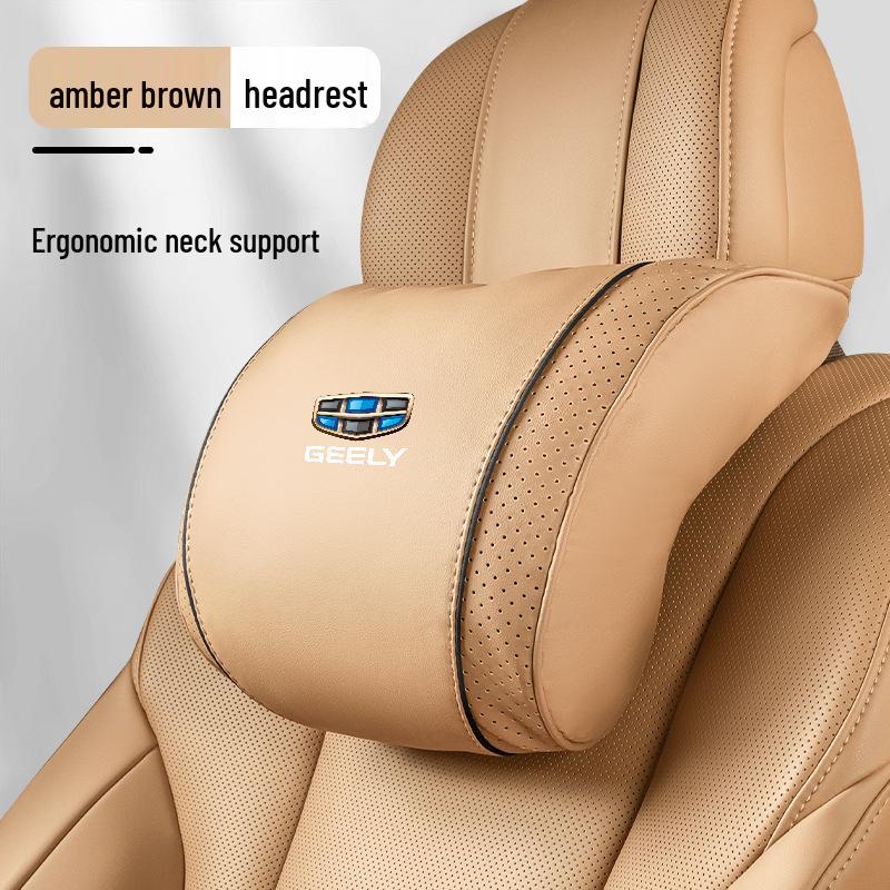 Подголовник и поясничная поддержка для автомобилей Geely Xingrui, Xingyue L, Binyue, Coolray, Boyue, Emgrand - Защита шеи и поясницы.