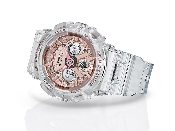 Casio Мужские часы G-SHOCK, смола, 200 м водонепроницаемые, цифровые, ударопрочные, кварцевые, GMA-S120SR-7A