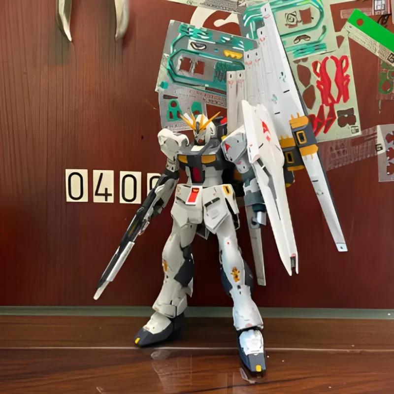 HG 1/144 Булл Фаннел С плавучей пушкой Мобильный костюм Аниме Фигурки Действия Модель ABS Сборная модель Меха Робот Игрушки Подарок
