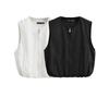 Kaslead New Arrival Women's Fashion Style Fashion Casual Easiest for Match Minimalist Balloon Hem Vest 2010770