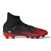 Adidas PREDATOR MUTATOR 20.3 Cushioning, Wear Resistant Mid top Kids' Soccer Shoes Black Red Kids' EF1946