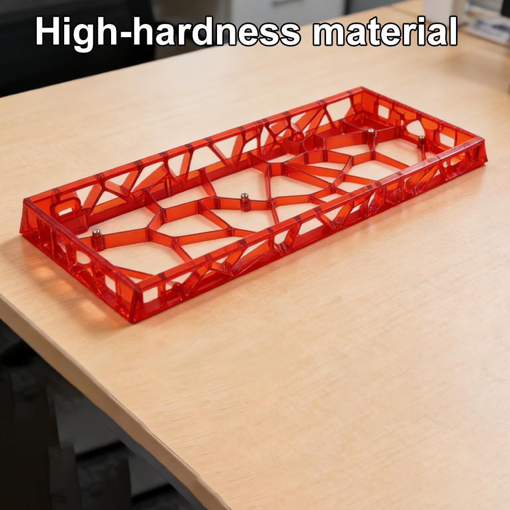 60 Transparent Hollow Keyboard Shell/Inner Sheath Wired Bluetooth Replacable Space for Cherry MX Switches Mechanical keyboard