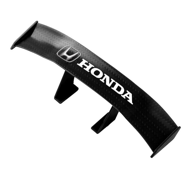 1 шт. Мини-задний спойлер из углеродного волокна, мини-маленькое крыло, модель, украшение для Honda Passport Stepwgn CRV BRV HRV Insight Fit Jazz Civic Accord Pilot