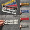 Водонепроницаемые светоотражающие наклейки с логотипом и буквами для мотоциклов Kawasaki