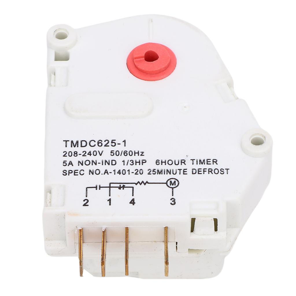 Refrigerator Defrost Timer Replacement Freezer Defrosting Control Timer for Home TMDJ625ZF1