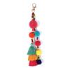 Colorful Boho Style Keychain Tassel Boho Style Keyring  Jewelry Gift