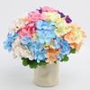 Dyed Edged Fake Flower Ball Silk Cloth Simulation Flowers Foam Flower Bouquet  Valentine's Day Gift