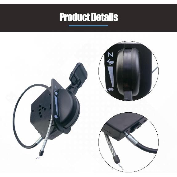 Choke Cable 946-05097A Fit for Cub Cadet Enduro XT1-LT42 KH XT1-LT46 KH Tractors Replace 946-05097 746-05097 746-05097A