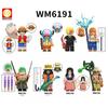 Anime Mini Action Figures Buliding Blocks Educational Kids Toys for Christmas Gifts WM6191