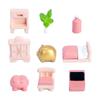 Micro-landscape Bedroom Decoration Accessories Children's House Miniature Furniture Models Small Ornaments
