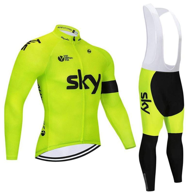 2026 Cycling Suit Long Sleeve Strap Set Mountain Self Road Suit