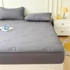 New Style Student Dormitory Washed Cotton Fitted Sheet Modern Simple Style Machine Washable Bed