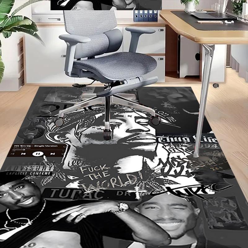 Hiphop Art Collage Carpet For Playroom Bedroom Living Room Sofa Home Decorkids Game Area Rug Nonslip Floor Mat
