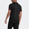 adidas Germany Away Fan Edition Повседневная спортивная тренировочная футбольная рубашка Мужские топы черные EH6117