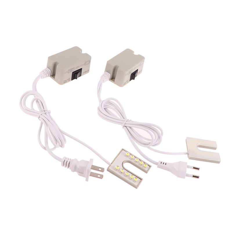 Eu/U Plug 10 Led швейная машинка свет U-образный промышленный светильник магнитный рабочий свет для сверлильных станков верстаки